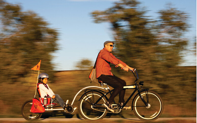 iGo Turbo WeeHoo Fahrradanhaenger FiNiFuchs