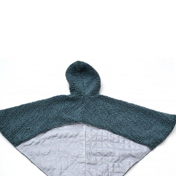 Rollstuhl Poncho gefuettert boucle Pien Polle