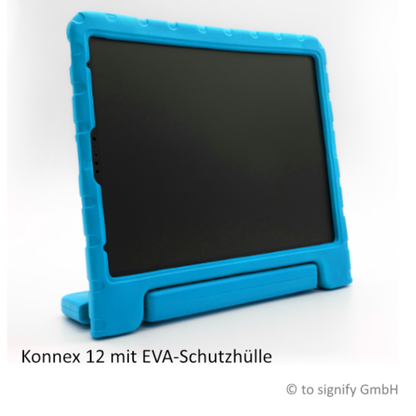 FiNiFuchs-Kinderhilfsmittel-Konnex 12 mit EVA-Schutzhuelle front to signify