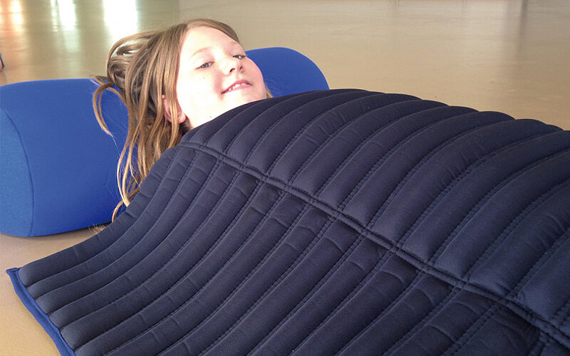 Gewichtsdecke 90x190 Beluga Gewichtsdecke Beschwerungsdecke