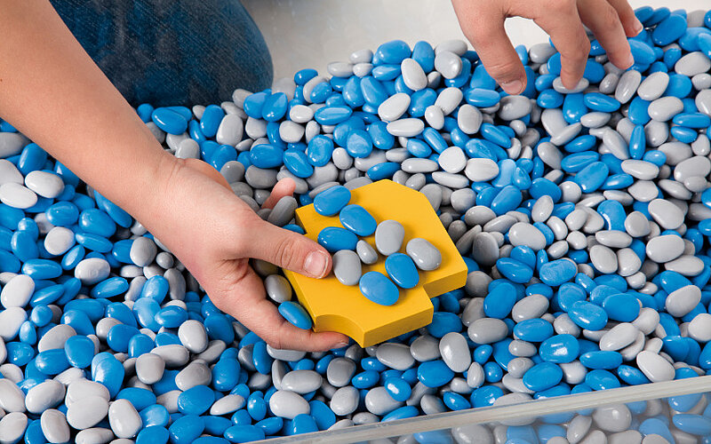 Bohnenbad Sensorik Therapie FiNiFuchs