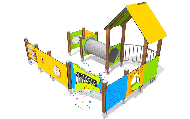 Barrierefreie Spielanlage Buglo