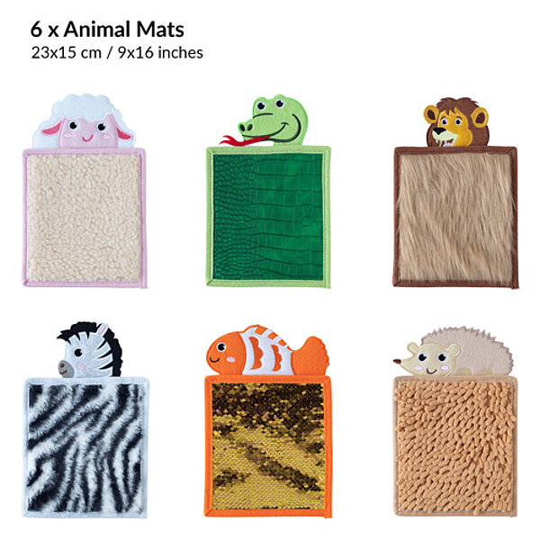 Tier-Sinnesmatten-Sinne