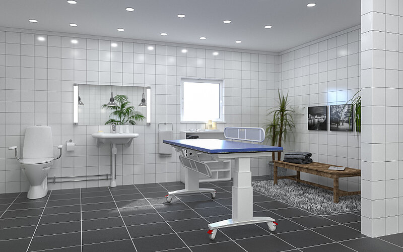 Pflegeliege Kinder Rehakinder Behinderung wickeln FiNiFuchs Pflegeliege Kinder Rehakinder Behinderung wickeln FiNiFuchs