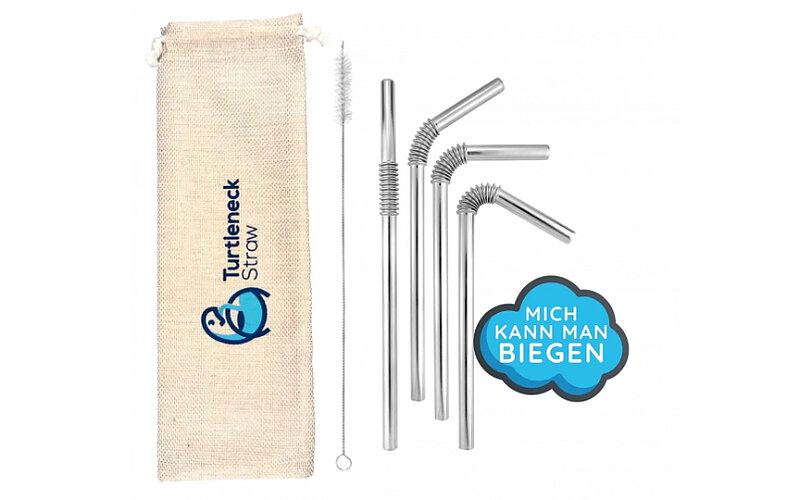 FiNiFuchs Kinderhilfsmittel turtleneck straw biegsame trinkhalme aus edelstahl FiNiFuchs Kinderhilfsmittel turtleneck straw biegsame trinkhalme aus edelstahl