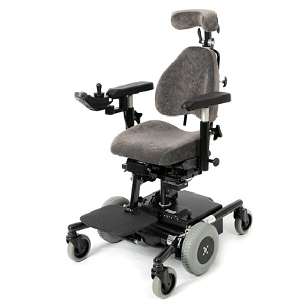 Indoor Kinder Elektrorollstuhl REAL 6100 PLUS mit Kopfstütze und verschiedenen Optionen