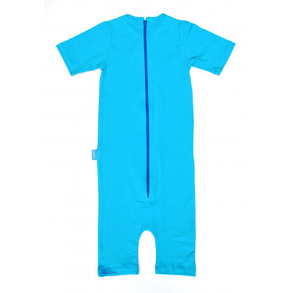 body reissverschluss auf der rueckseite kurzarm kurze hosenbeine Pien Polle