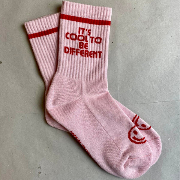 Statement Socken-FiNiFuchs-rosa