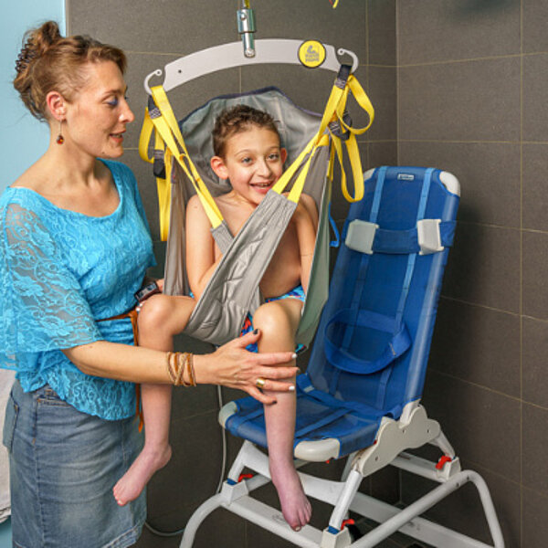 Hebetuch Kinderrehamittel Kinderhilfsmittel FiNiFuchs Handi Move