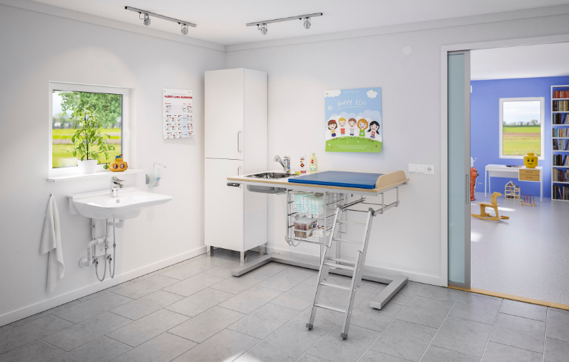 Wickeltisch Kinder Behinderung Granberg FiNiFuchs Wickeltisch Kinder Behinderung Granberg FiNiFuchs