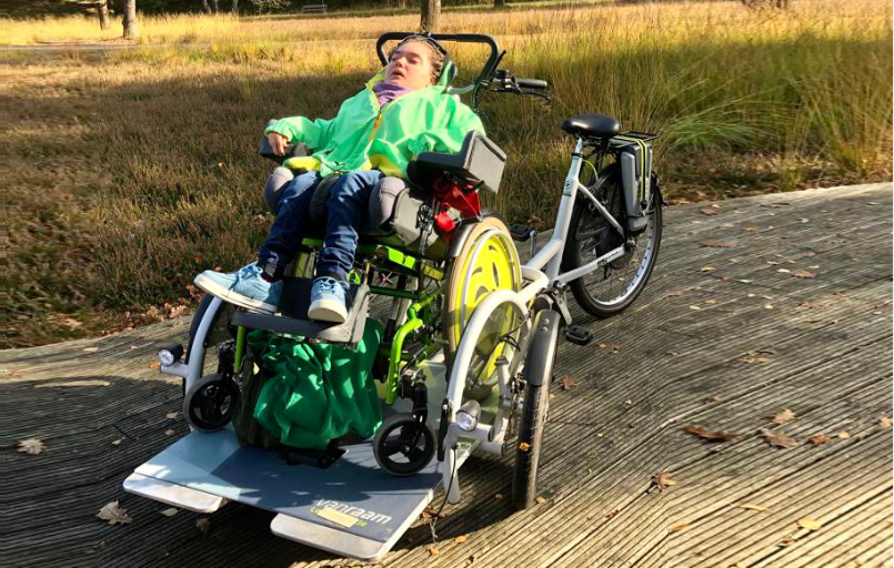 Rollstuhlfahrrad-VeloPlus-Vanraam FiNiFuchs
